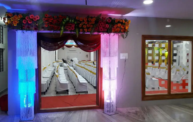 RS Mahal Marriage Hall Entrance